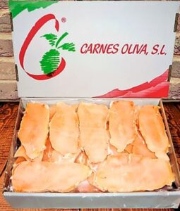 FILETE PECHUGA POLLO CONGELADO CAJA 4 KG
