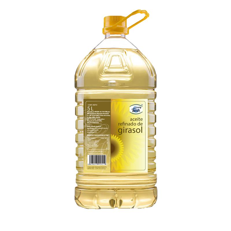ACEITE DE GIRASOL REFINADO AMH 5 L