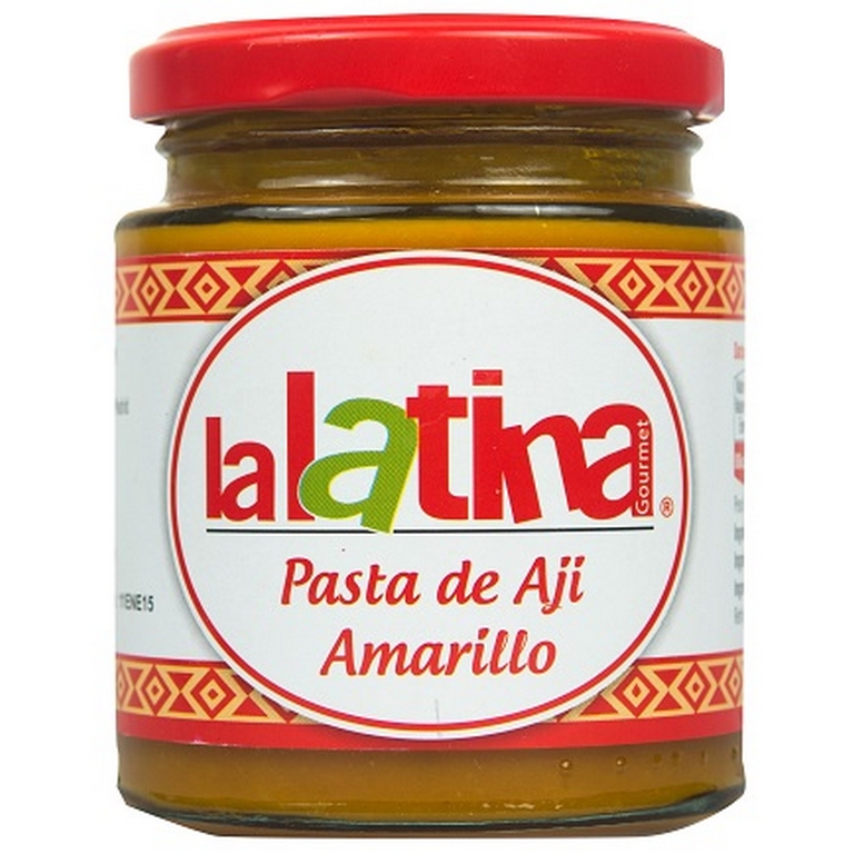 PASTA DE AJÍ AMARILLO LA LATINA FRASCO 225 GR