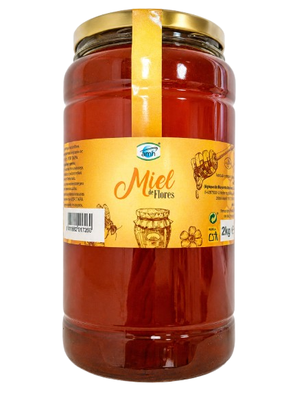 MIEL DE FLORES AMH BOTE 2 KG