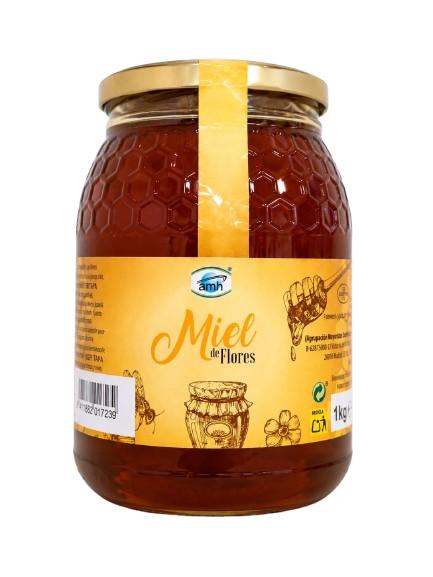 MIEL DE FLORES AMH TARRO 1 KG X 6 UDS