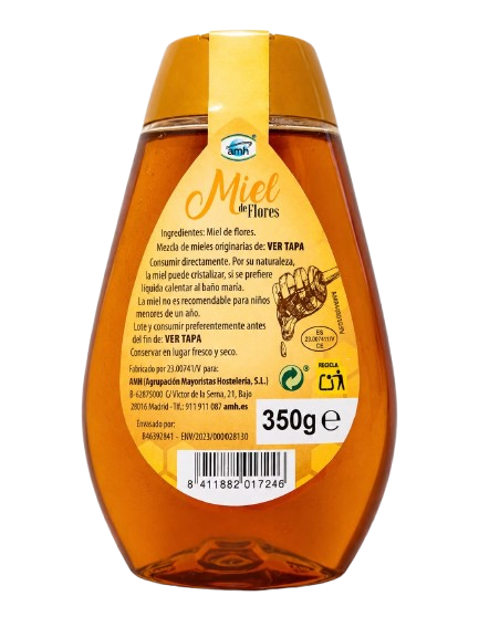 MIEL DE FLORES AMH ANTIGOTEO 350 GR