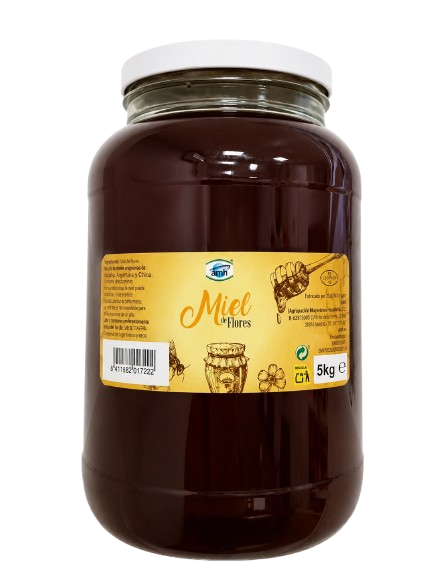MIEL DE FLORES AMH BOTE 5 KG