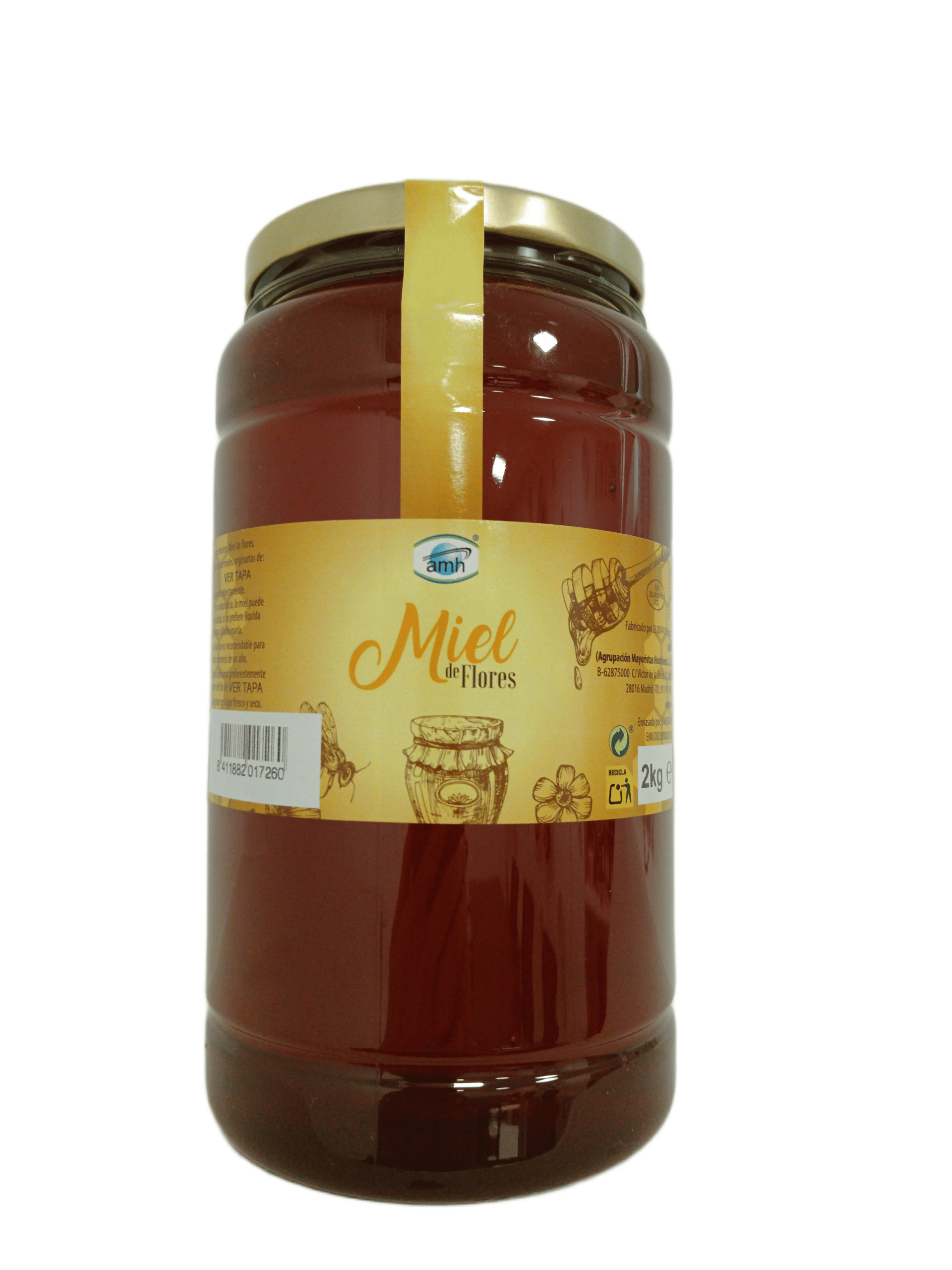 MIEL DE FLORES AMH BOTE 2 KG