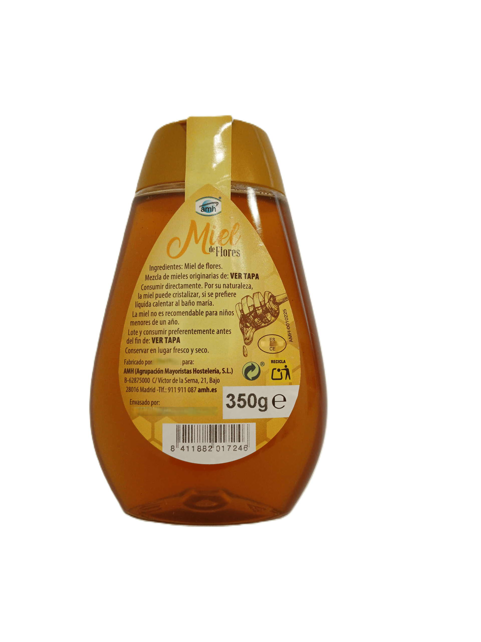 MIEL DE FLORES AMH ANTIGOTEO 350 GR