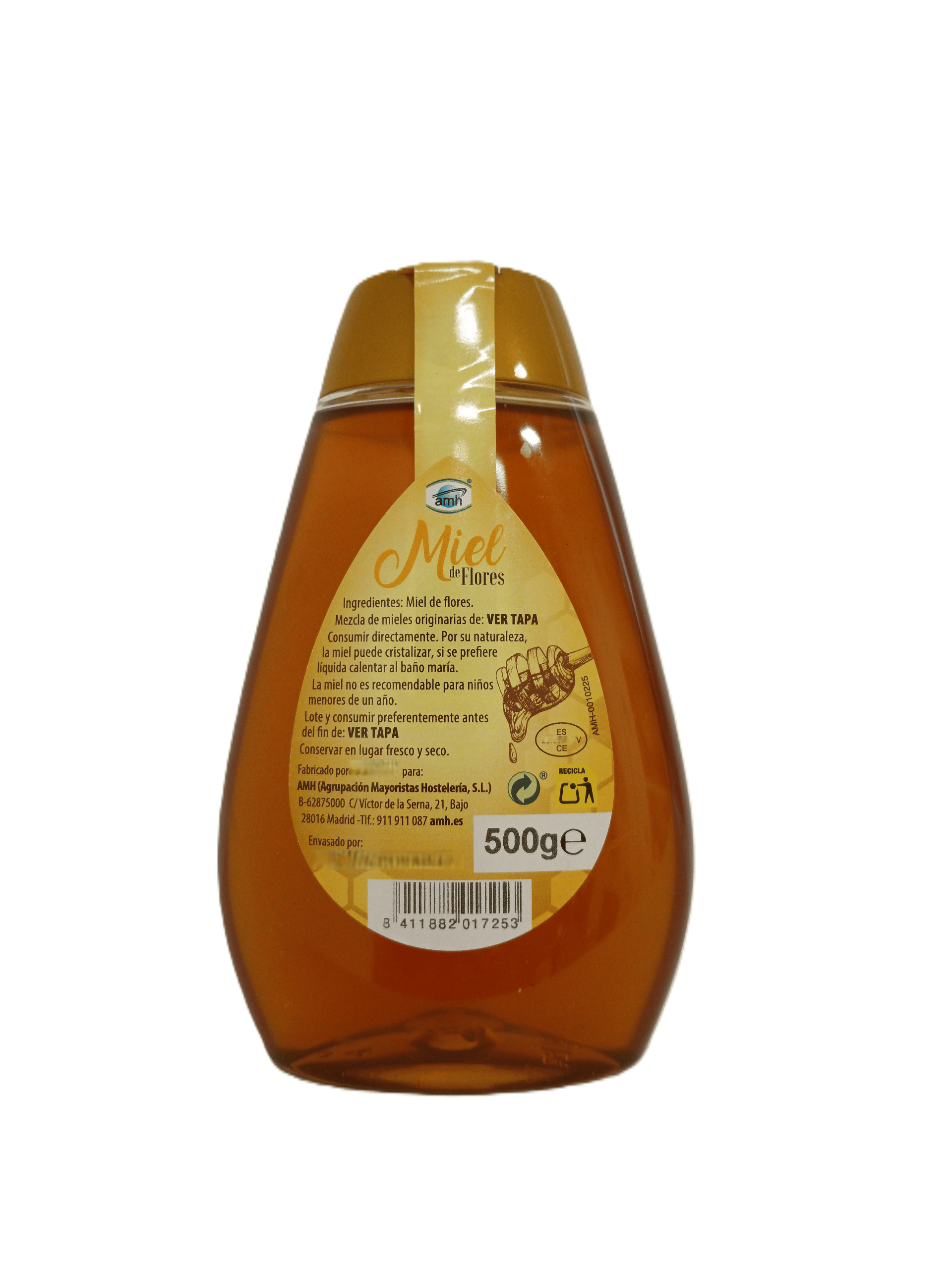 MIEL DE FLORES AMH ANTIGOTEO 500 GR