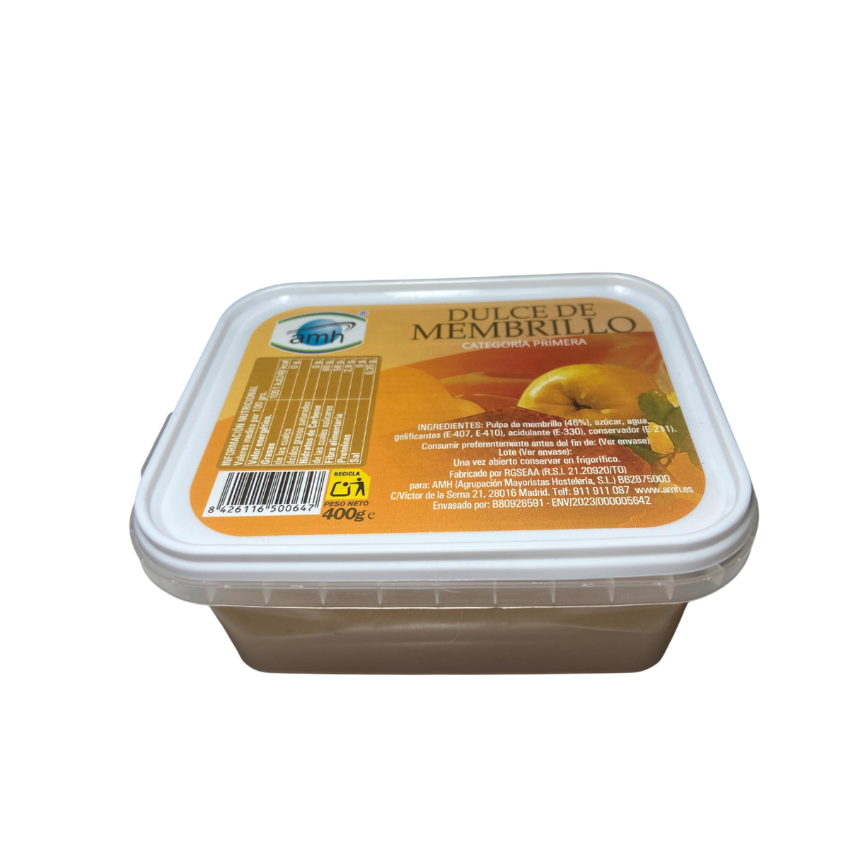 DULCE DE MEMBRILLO PRIMERA AMH 400 GR