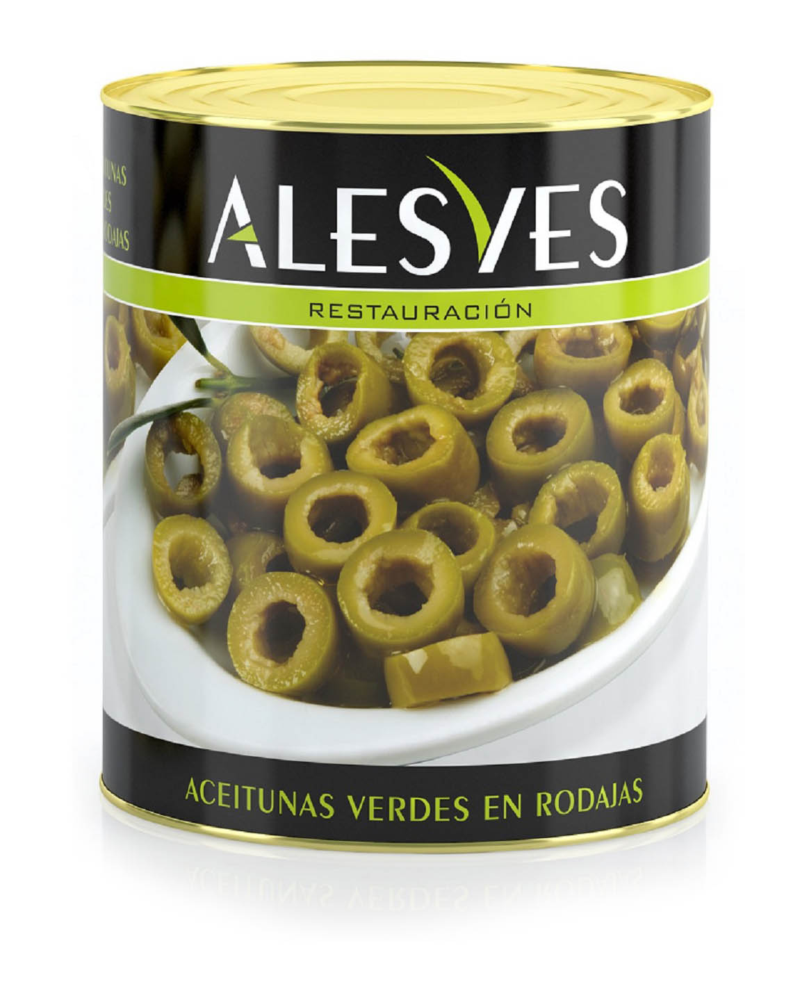 ACEITUNAS VERDES EN RODAJAS 3100 ML