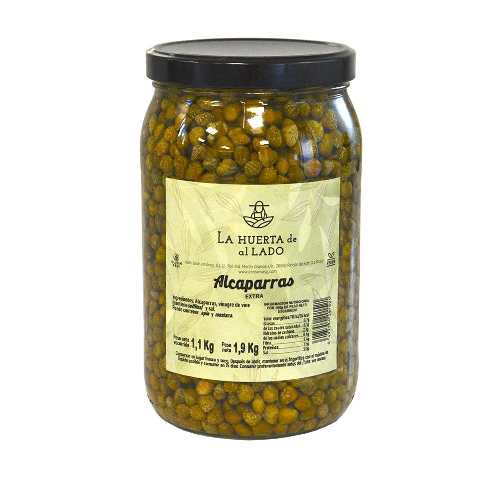 ALCAPARRAS TARRO 1,9 KG